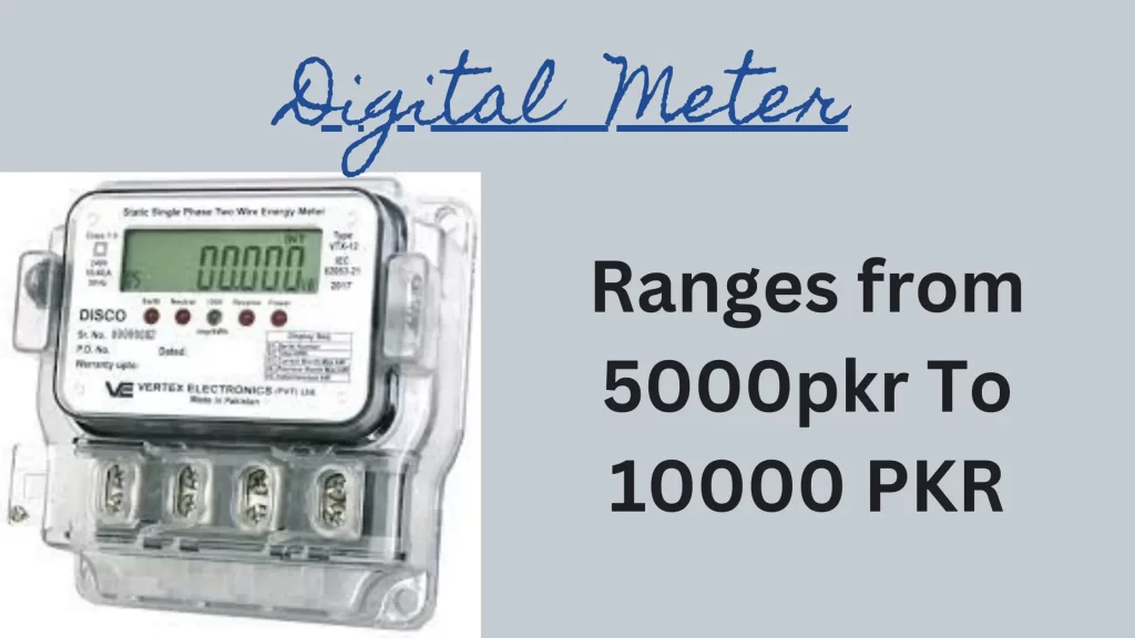 Electric Meter Price in Pakistan