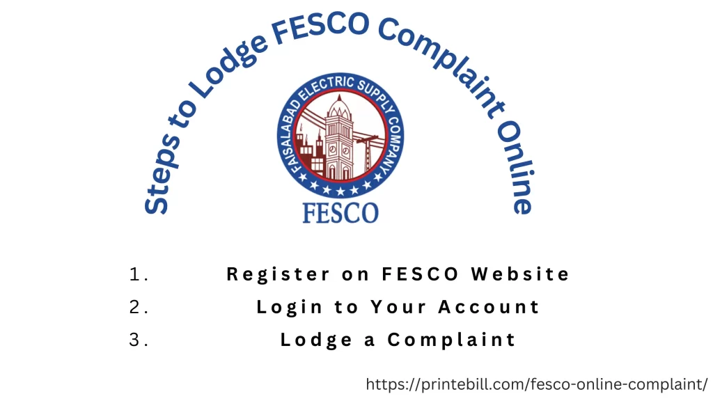 How to FESCO Online Complaint