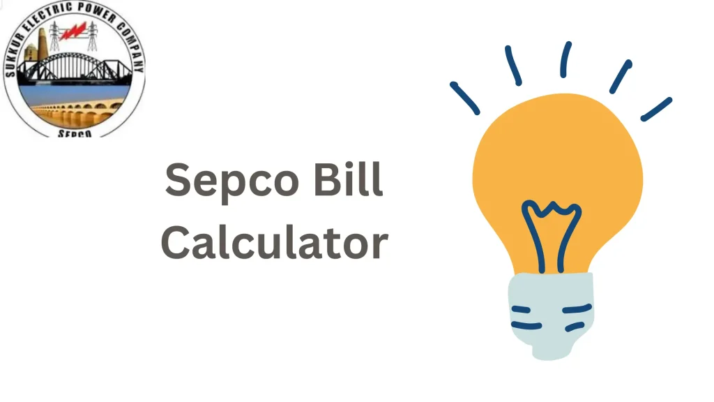 Sepco Bill Calculator